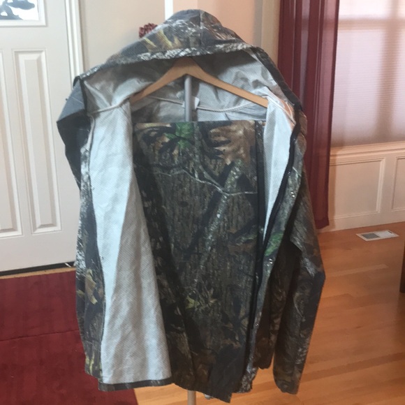 Men’s RSI O2 Camouflage Rainwear Sz L - Picture 2 of 10